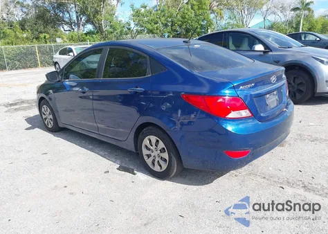 2017 Hyundai Accent Se z USA, uszkodzony, nr VIN KMHCT4AE9HU209369